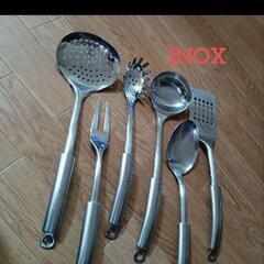 INOXキッチンツールセット　キャンプに