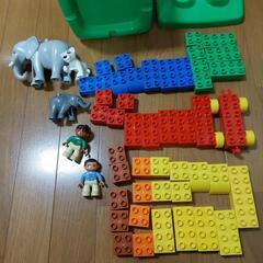 LEGO　デュプロ　ぞうさんのバケツの画像