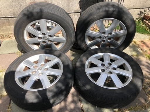 70 ヴォクシー タイヤ ホイール 純正アルミホイール ノア