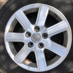70 ヴォクシー タイヤ ホイール 純正アルミホイール ノアの画像