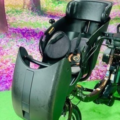 ❻ 5116子供乗せ電動アシスト自転車ヤマハ3人乗り対応20インチの画像