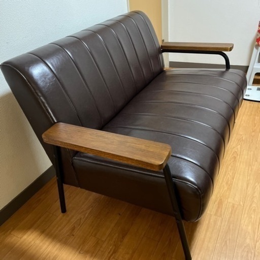 お取引き完了」値下げ‼️ニトリ 2人用ソファー(取りに来て下さる