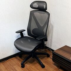 LOOKIT  DF-1H ワークチェア オフィスチェア メッシ...