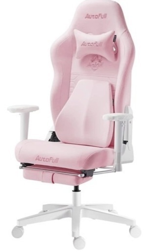 ゲーミングチェア　ピンク