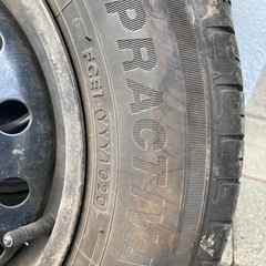 【タイヤ4本セット】YOKOHAMA PRACTIVA 2020年製の画像