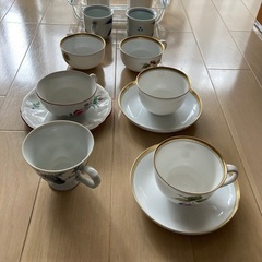 nikko およびwedgwood カップ