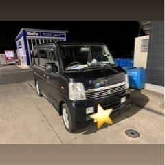 エブリィワゴンターボ　車検長い　値下げ可能！