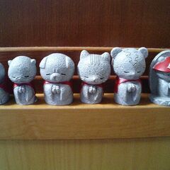 カプセルトイ★ガチャガチャ◆おじぞうさん4尊◆全6種