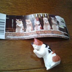 新品◆合掌　匠　猫拝◆其の弐　三毛猫