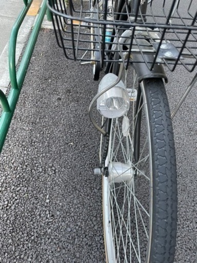 6段階ギア付き軽快車　27インチ
