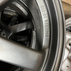 18インチ 5穴100 鍛造　軽量ホイール BSプロドライブ★プリウス、スバル車などの画像