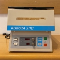 ジャンク品　遠心分離機