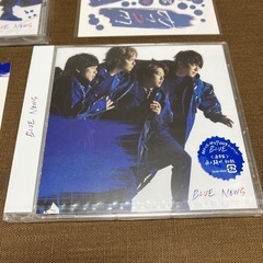 新品　NEWS BLUE(初回B/通常/初回特典シール)の画像