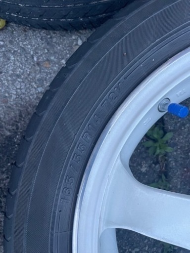 軽用タイヤ付きホイール