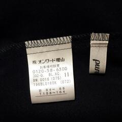 ブラウス　紺色の画像