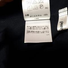 ブラウス　紺色の画像
