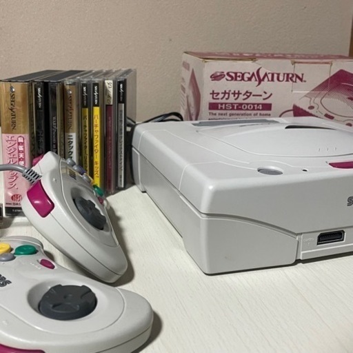 セガサターン＋ソフト7個 箱付き