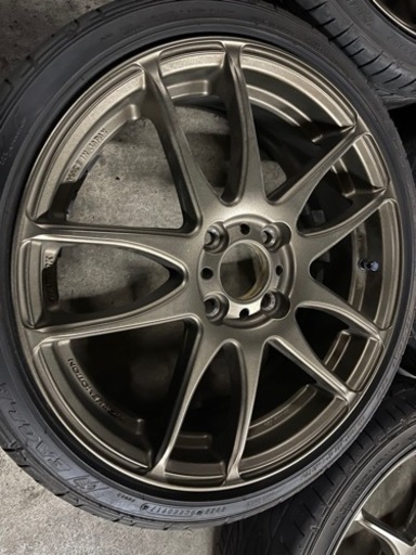 早い者勝ち！！軽自動車に是非！美品 WORK EMOTION グッドイヤー165/45/16 