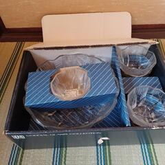 《新品未使用》HOYA　ガラス食器セットの画像