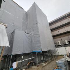 枠組み足場　協力会社、１人親方も募集の画像