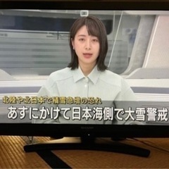40インチ液晶テレビと17インチCRTモニターのセット