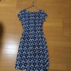 さらに！最終価格！値下げしました！カシュクール青ワンピースの画像