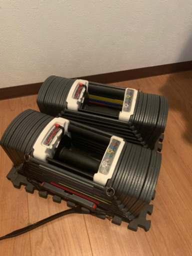 【旧式】【正規品】パワーブロック　可変式ダンベル　41キロ✖️2台