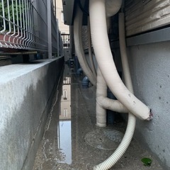 解決済🙏感謝🙏固まる土の施工失敗して水捌け悪くて困ってます　アイディアや解決の施工できそうな方いらっしゃいませんか - 足立区