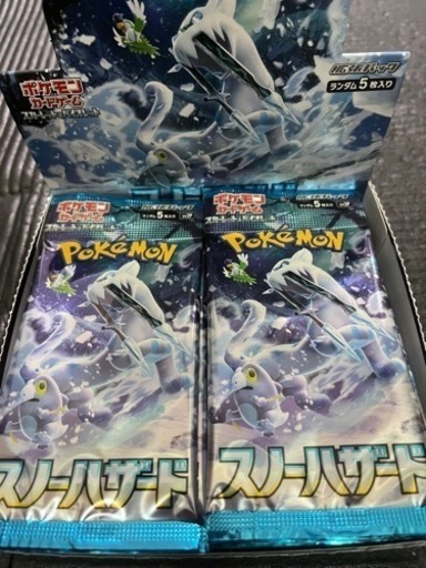 ポケモンスノーハザード　1BOX