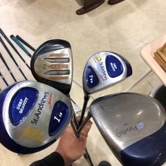 ゴルフクラブセットバッグ付きの画像