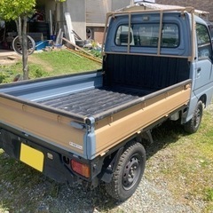 サンバートラック‼️オリジナルカラー‼️4WD‼️AT‼️エアコン‼️車検つき‼️の画像