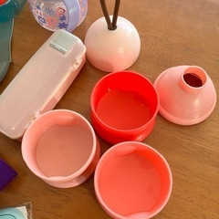 ベビーおでかけ＆お食事用品セット12点の画像