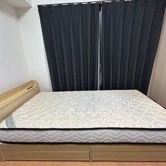 シングルベッド（マットレス付）の画像