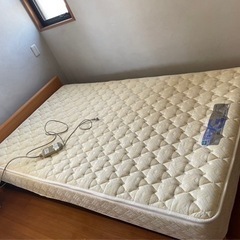 夏はクールに❣️セミダブルマットレス　冷暖ジェルシート付き