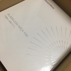 新品未開封！首掛け扇風機 DesertWest ネックファン 超軽量 携帯扇風機 4000mAh ネッククーラー の画像