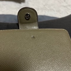 COACH ボタン外れてます… ジャンク品の画像
