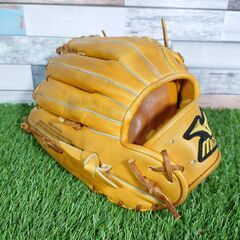 美品★ミズノプロ 2GW18507 硬式用グローブ 外野手 野球 グラブの画像
