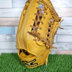 美品★ミズノプロ 2GW18507 硬式用グローブ 外野手 野球 グラブの画像