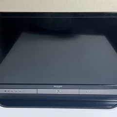 【配送無料】テレビ SHARP アクオス ブルーレイ内蔵 HDD...