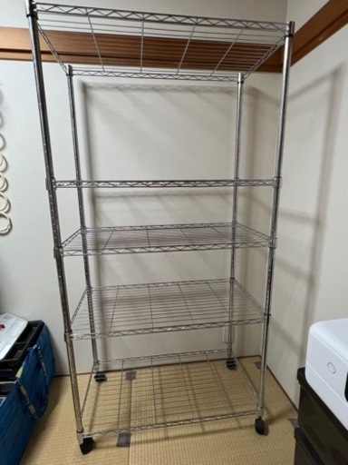 【引取者様決定しました】スチールラック　メタルラック　90×45×177