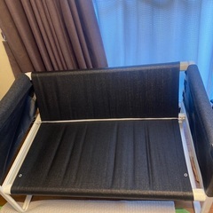 IKEA パイプソファ　グレーの画像