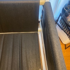 IKEA パイプソファ　グレーの画像