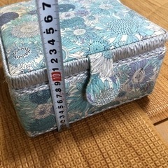 リバティ裁縫箱 ソーイングボックスの画像