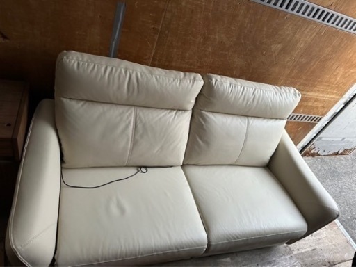 3人掛けソファリクライニング機能付き！美品！20,000円！