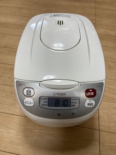 タイガーマイコン炊飯ジャー　JBH-G102　2021年製　中古