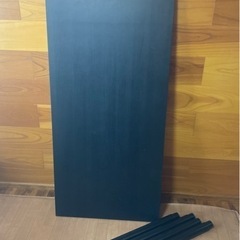 IKEA LINNMON テーブル 長机 幅120㎝ ブラック