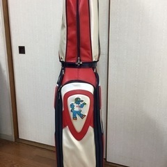 広島カープ　キャディーバッグの画像