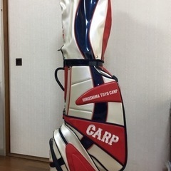 広島カープ　キャディーバッグの画像