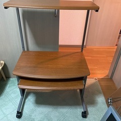 お引き渡し確定です！美品！PC机　パソコン台