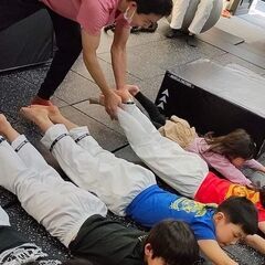 初心者大歓迎、錦糸町キッズバク転教室！の画像